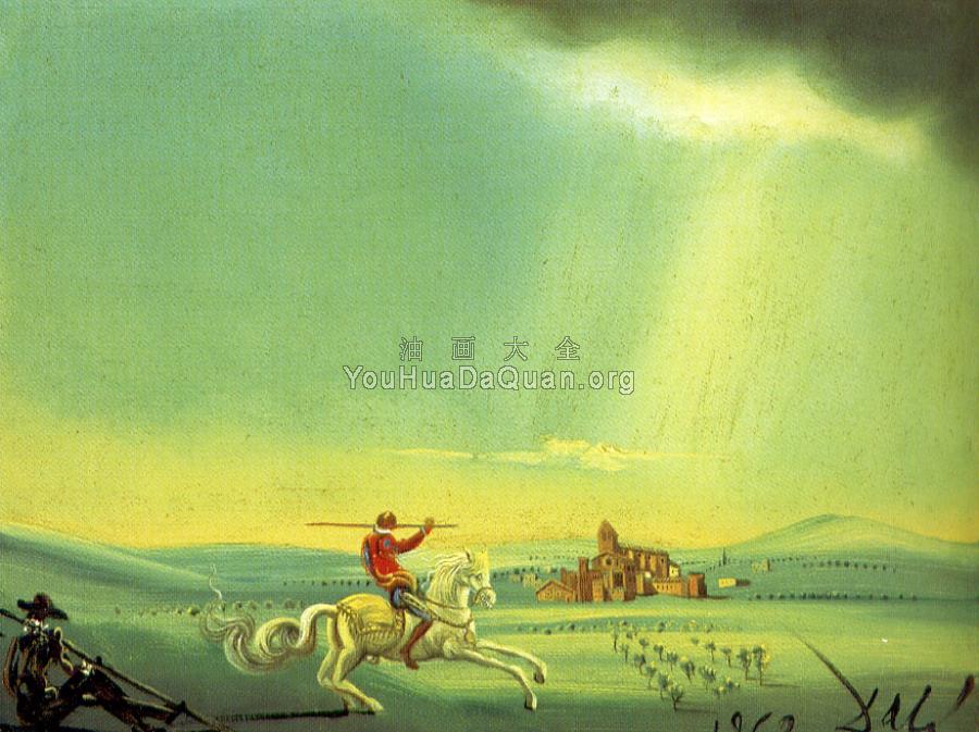 圣乔治和龙 - 萨尔瓦多·达利